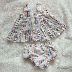 Baby Peplum Two Piece